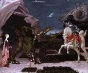 UCCELLO, Paolo sankt goran och draken Spain oil painting artist
